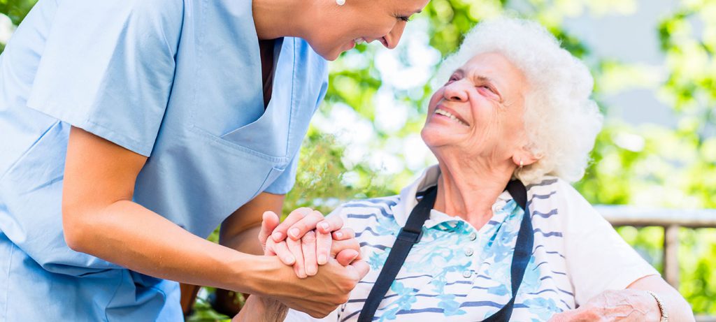 Care taker with resident