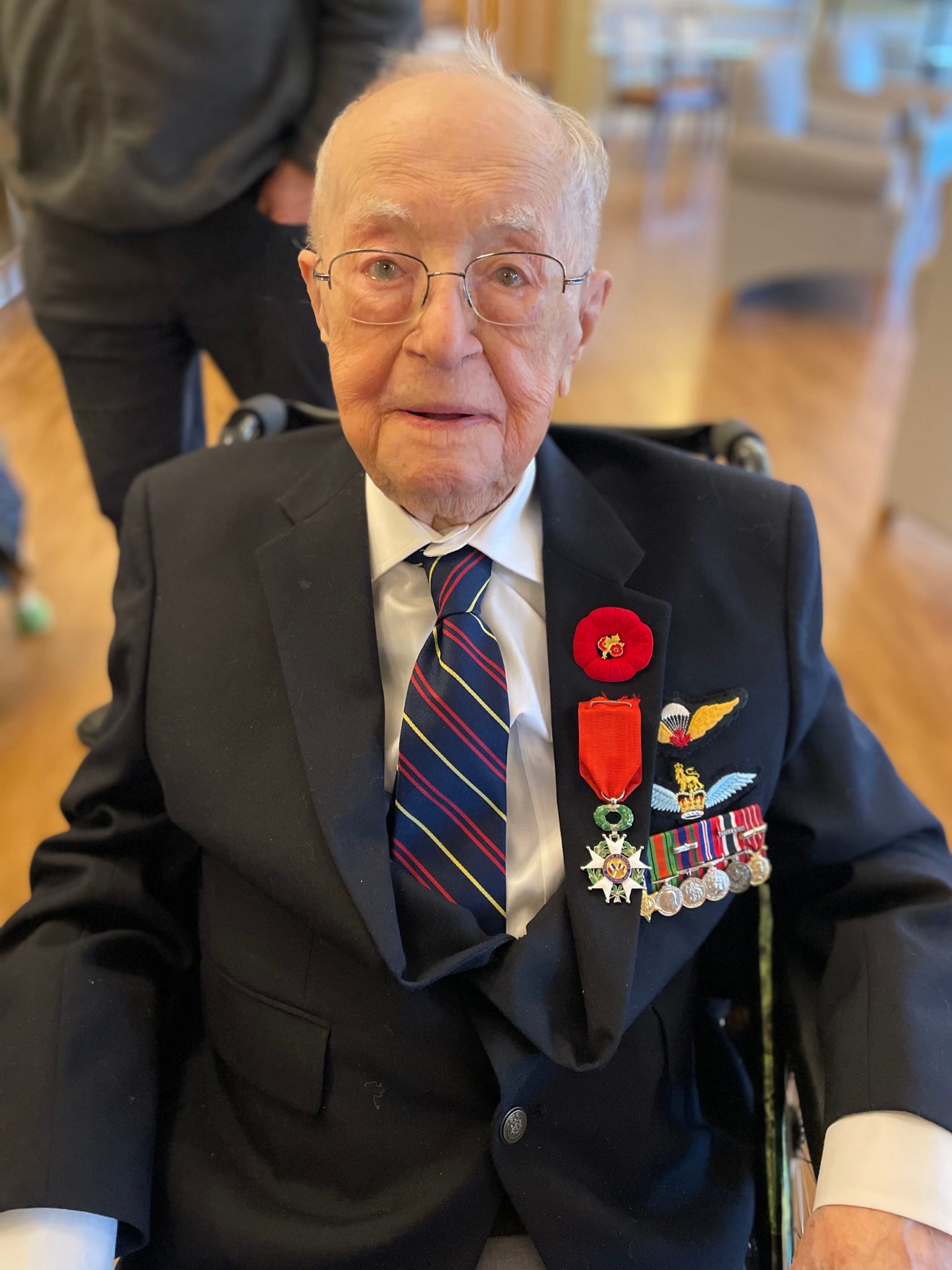 Sunridge Place Resident Awarded National Order of the Legion Honour
