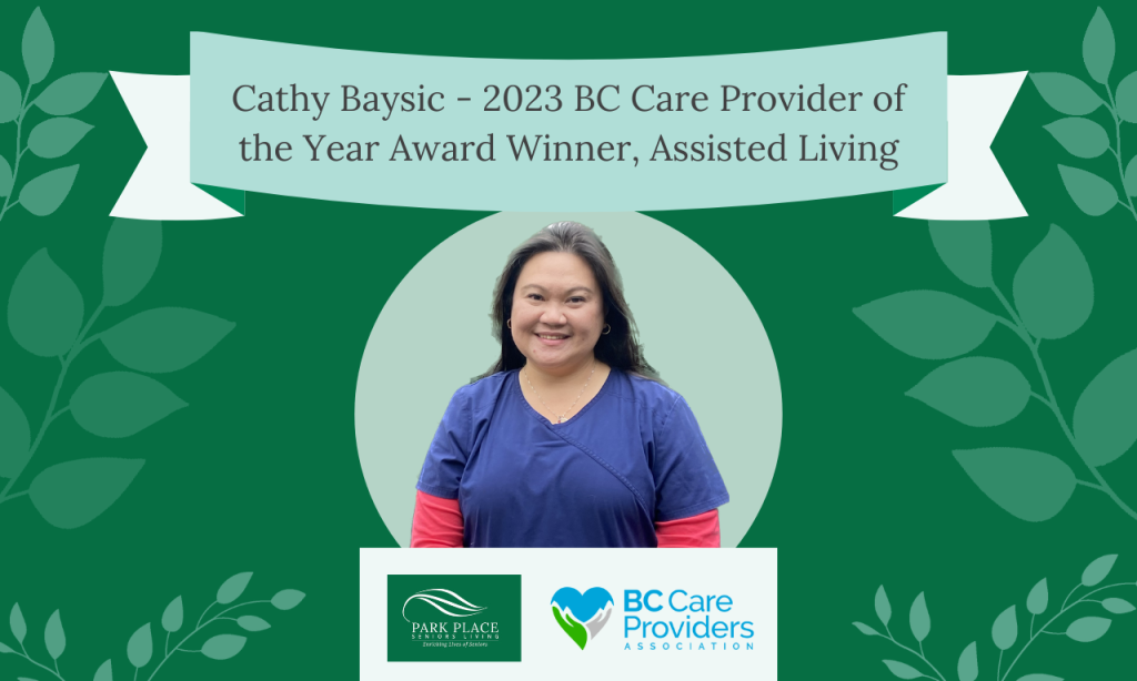 PPSL - Courtyard Terrace BC Care Provider Award Winner